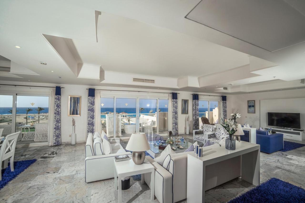 Rixos Alamein - Full Board Plus El Alamein Exteriör bild Interior of a villa
