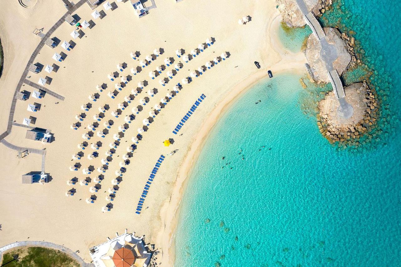 Rixos Alamein - Full Board Plus El Alamein Exteriör bild Aerial view of the beach